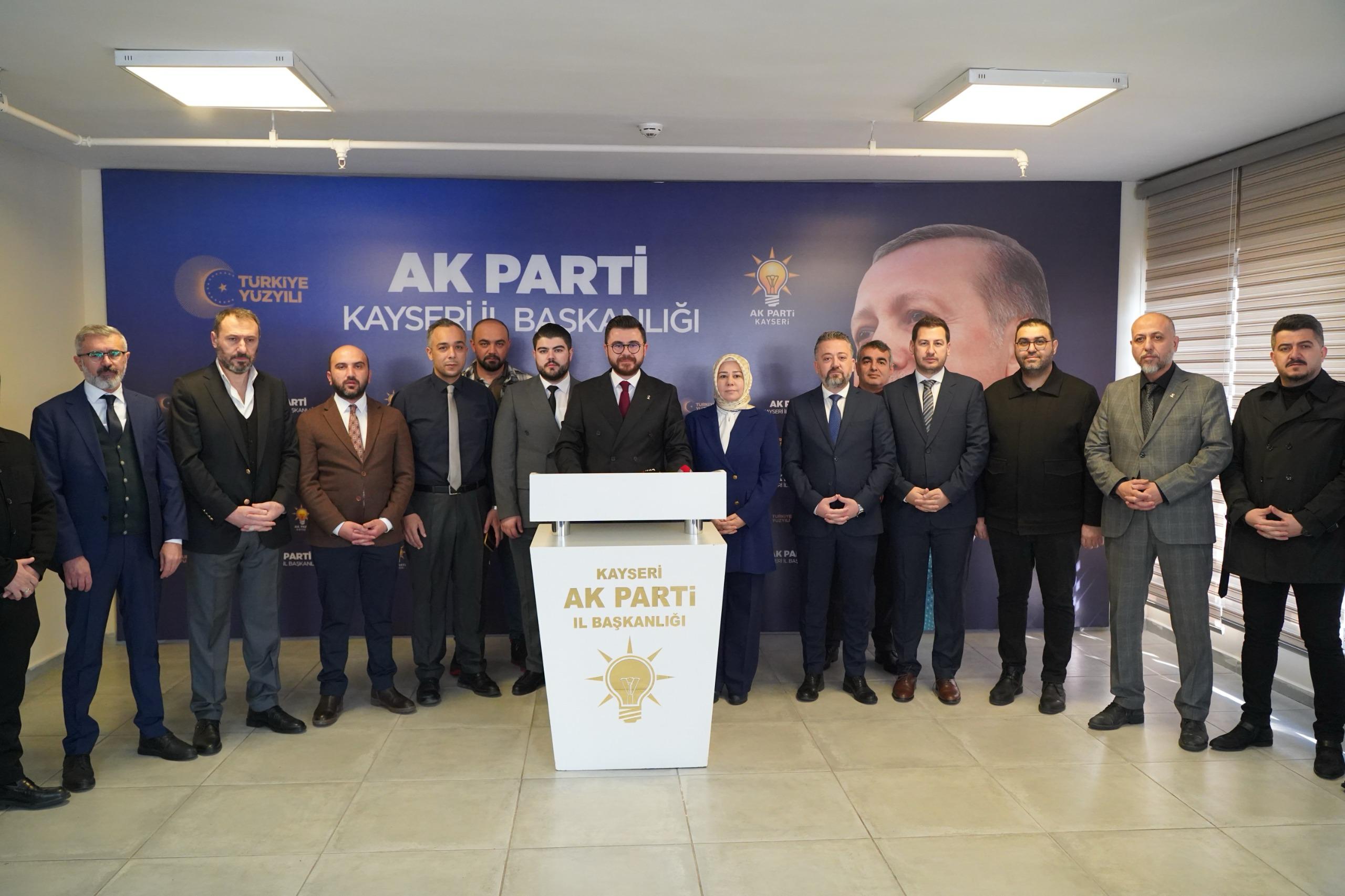 AK Parti Kayseri İl Başkanı Hüseyin Okandan'dan 8. Büyük Olağan Kongreye Davet